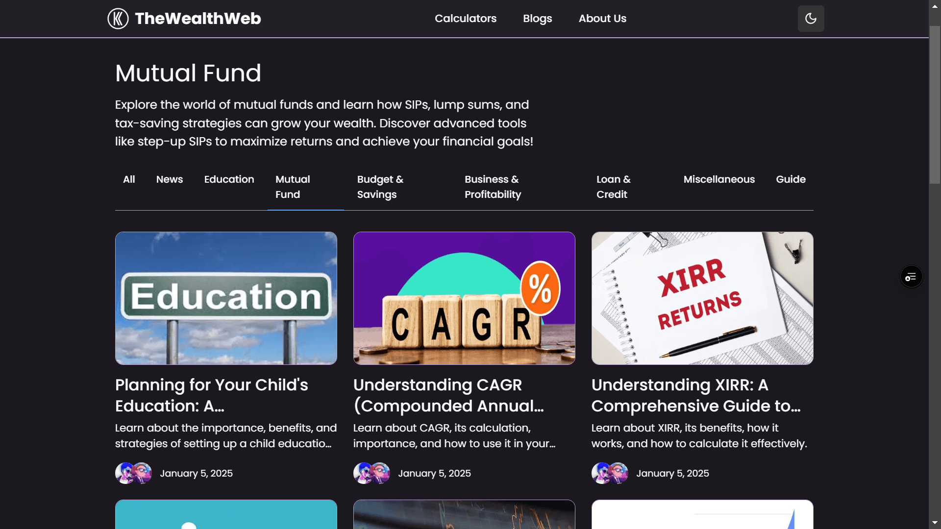 Mutual Fund Category
