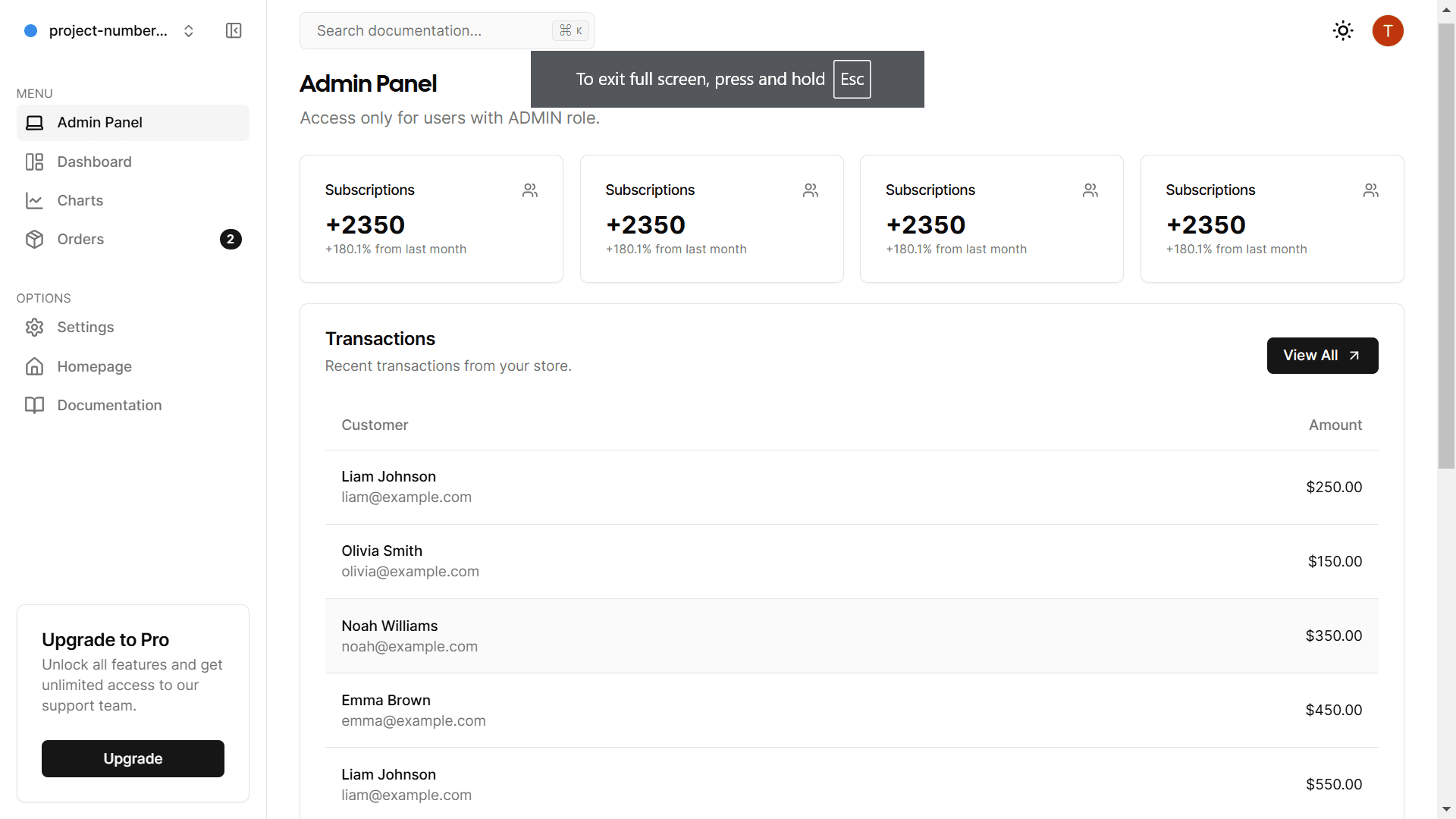 Whats Next Dashboard Admin Panel